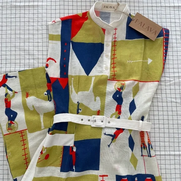 NWT ~ Palava Print Dress ~ 6 - Picture 1 of 11